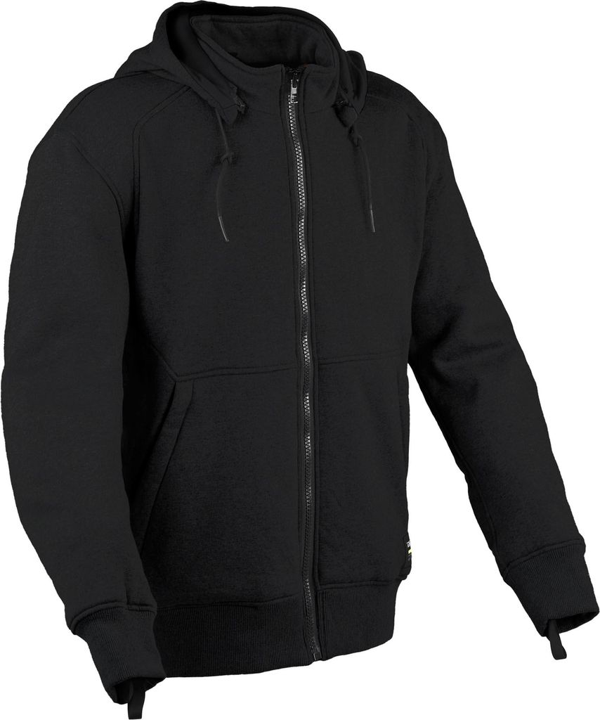 DIFI Soho Motorrad Zip Hoodie, schwarz, 3XL