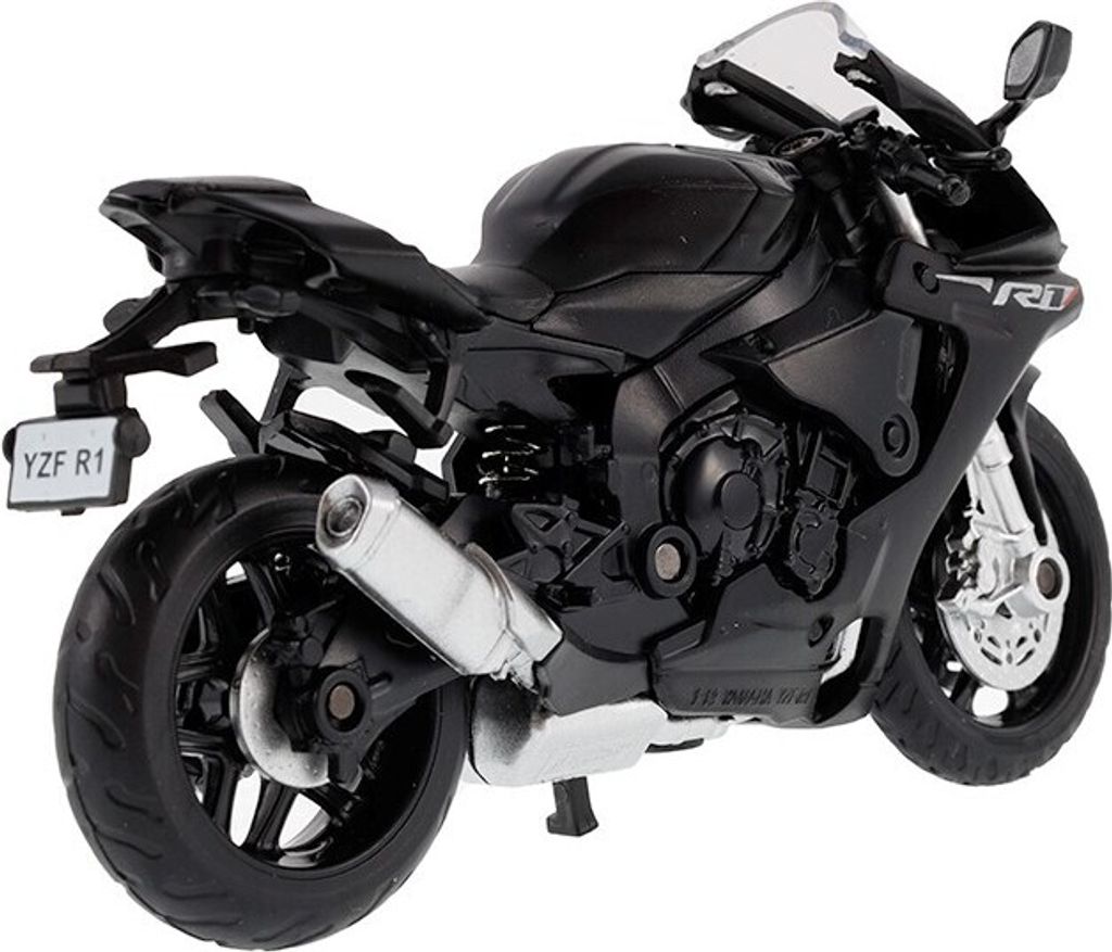 Modell 1:18 Yamaha YZF-R1, schwarz Produktbild 3