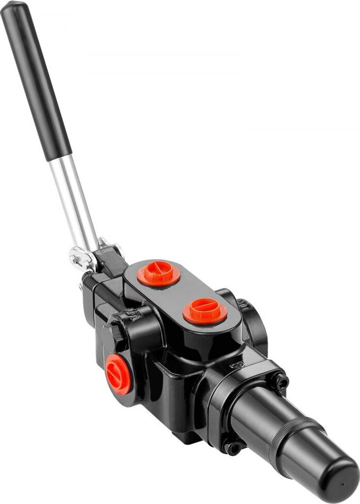 Hydraulikventil 1 Spule 25 GPM Schwarz - Holzspalterventil für Landwirtschaft, Forstwirtschaft und Baugewerbe
