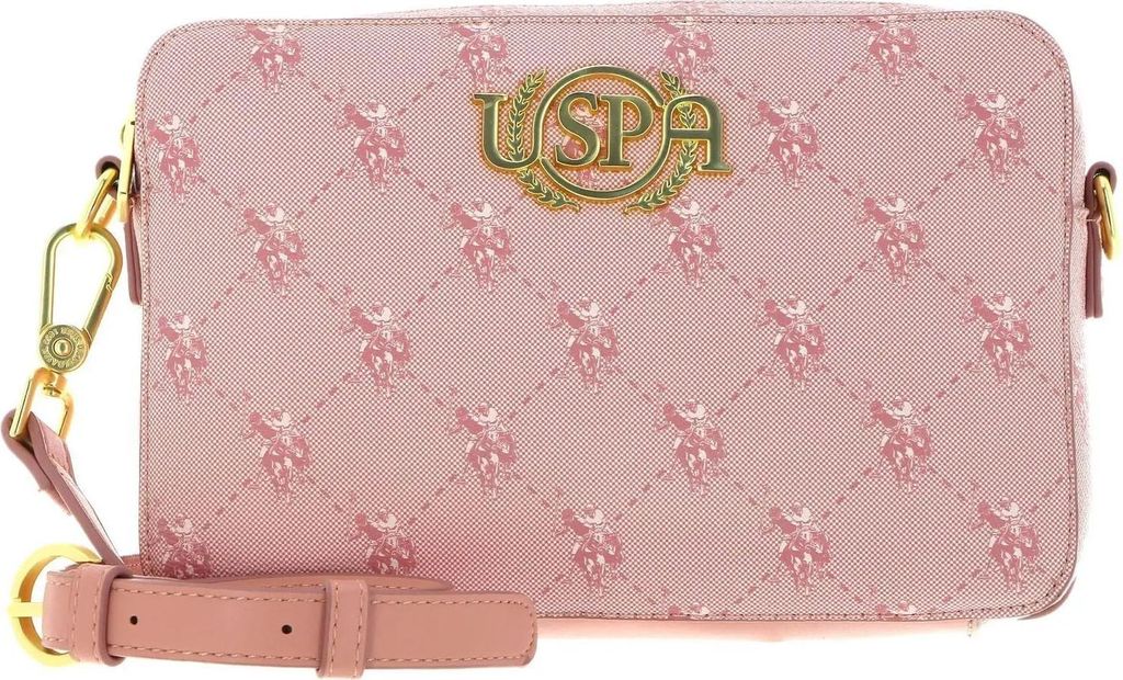 U.S. POLO ASSN. Umhängetasche Hampton Crossbody Bag Rose lachsfarben