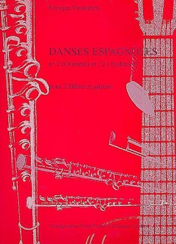 Danses espagnoles no.2 etno.12 pour 2 flutes et