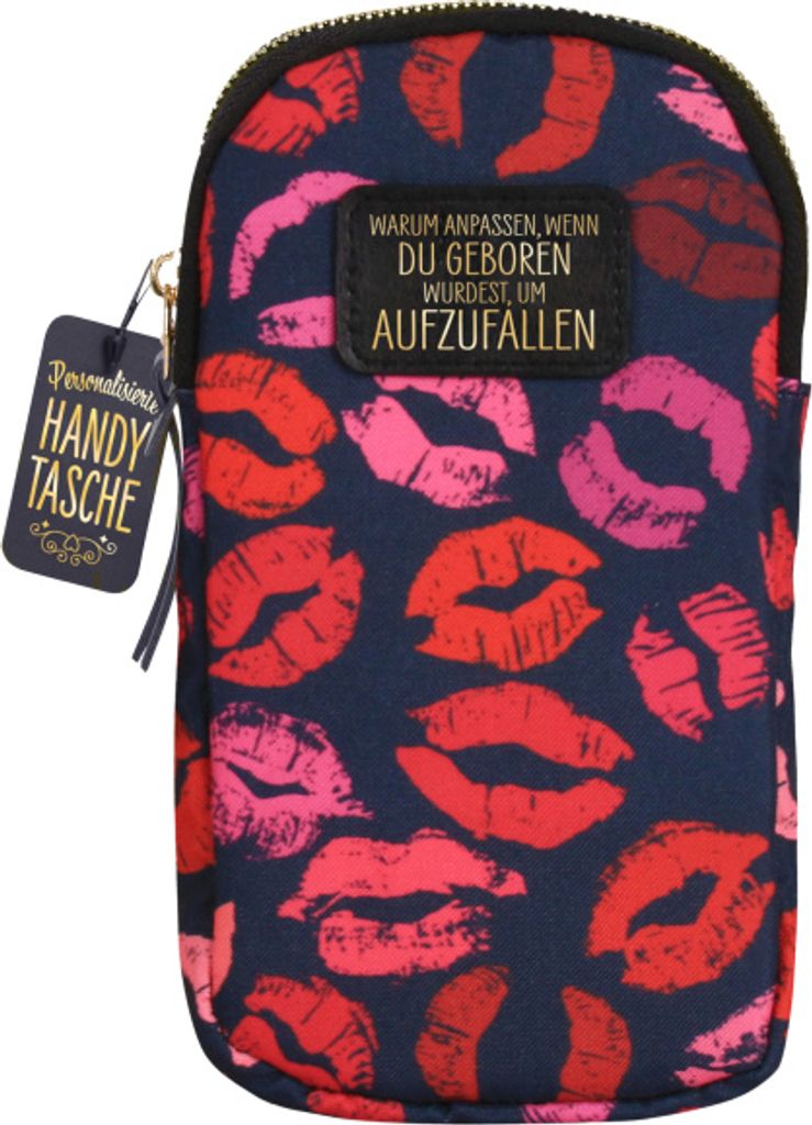 Handytaschen mit Kordel zum Umhängen Umhängetasche mit Reißverschluss -Handytasche Warum anpassen...