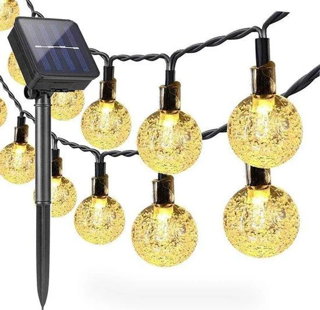 Guirlande solaire 65m 30 LED : la solution contre les factures d'énergie