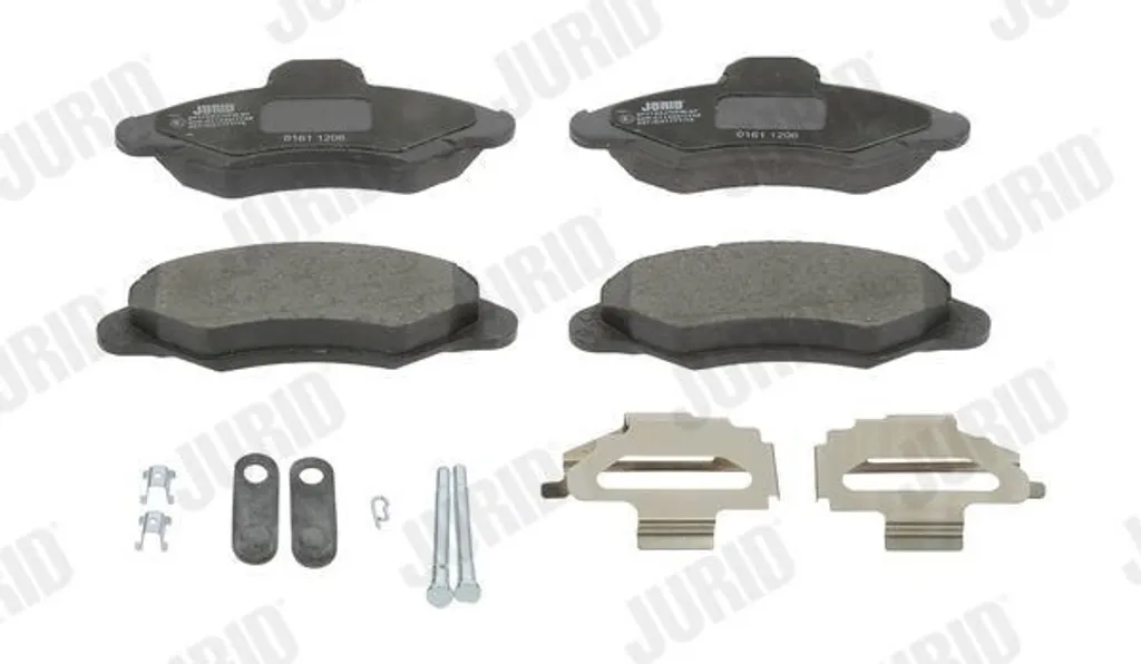 JURID Plaquettes de frein avant 571726J - Qualité OE, R90, 19mm