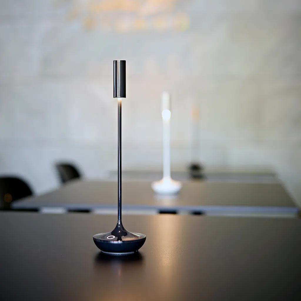 Lampe LED Dimmable SIGOR Nucandle 827 Teinte Chaude Céramique Noire