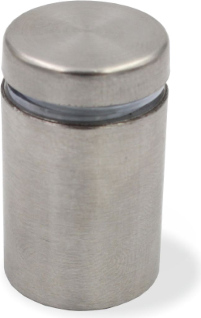 Abstandshalter Bilderbefestigung Ø19 mm Länge 31 mm Plattenstärke bis 10 mm | Edelstahl verblendet