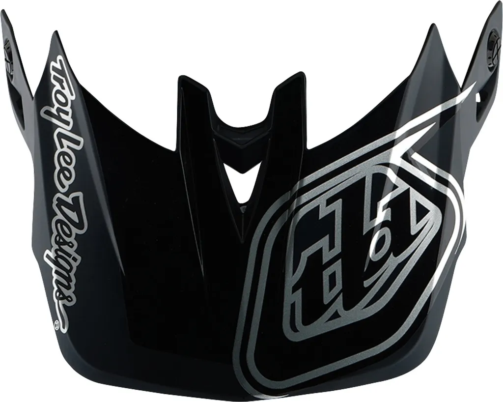 Casque intégral anti-choc Troy Lee Designs D4 Polyacrylite Shadow noir