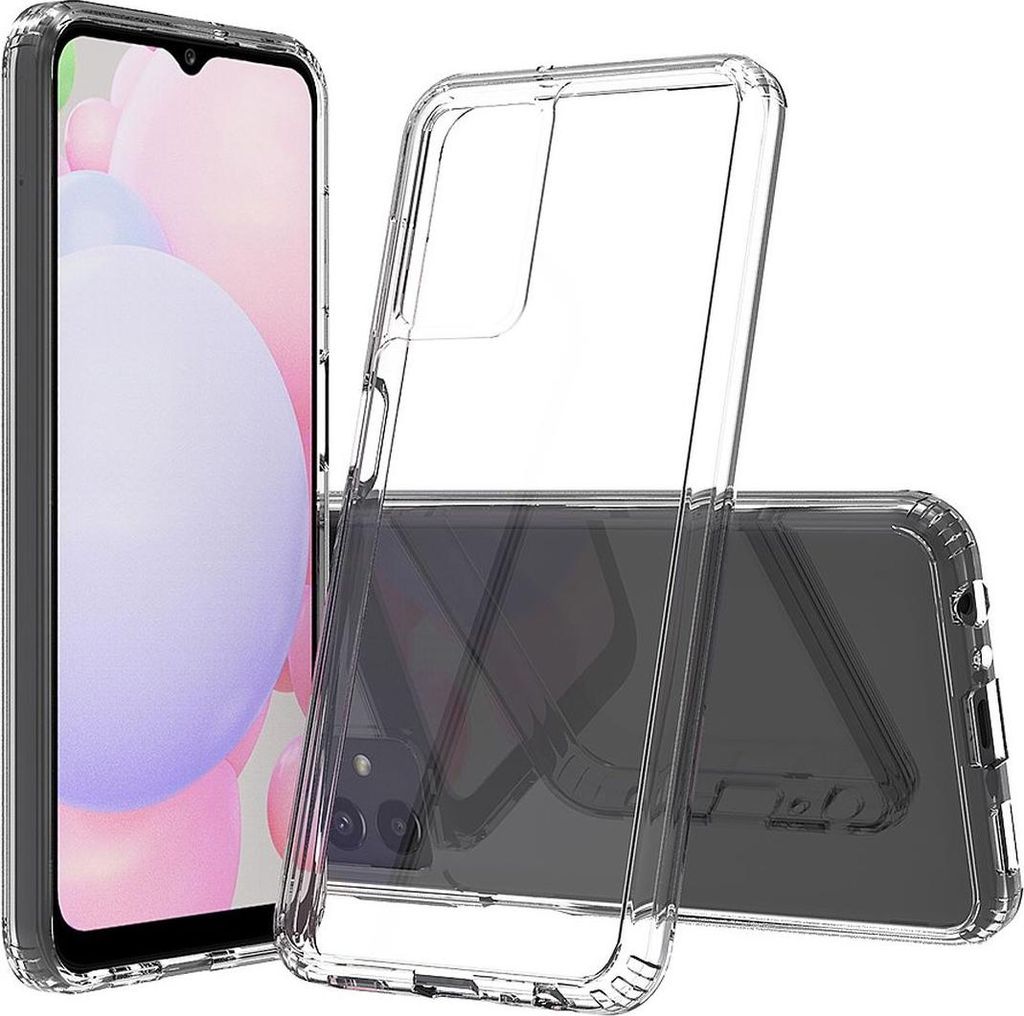 Hülle für Samsung Galaxy A13 4G/5G/A04s Handy Hybrid Silikon Bumper Cover Klar