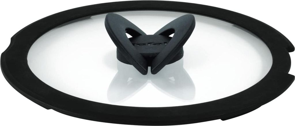 Tefal Ingenio Glasdeckel, 18 cm x 2,5 cm, platzsparende Aufbewahrung, klappbarer Griff, schnelleres Kochen, Ingenio-kompatibel, spülmaschinenfest,...