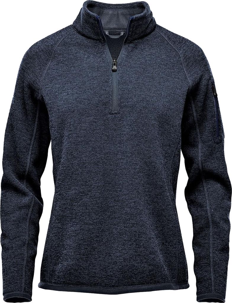 Stormtech - "Avalante" Fleece-Oberteil mit kurzem Reißverschluss für Damen PC5434 (XXL) (Marineblau)