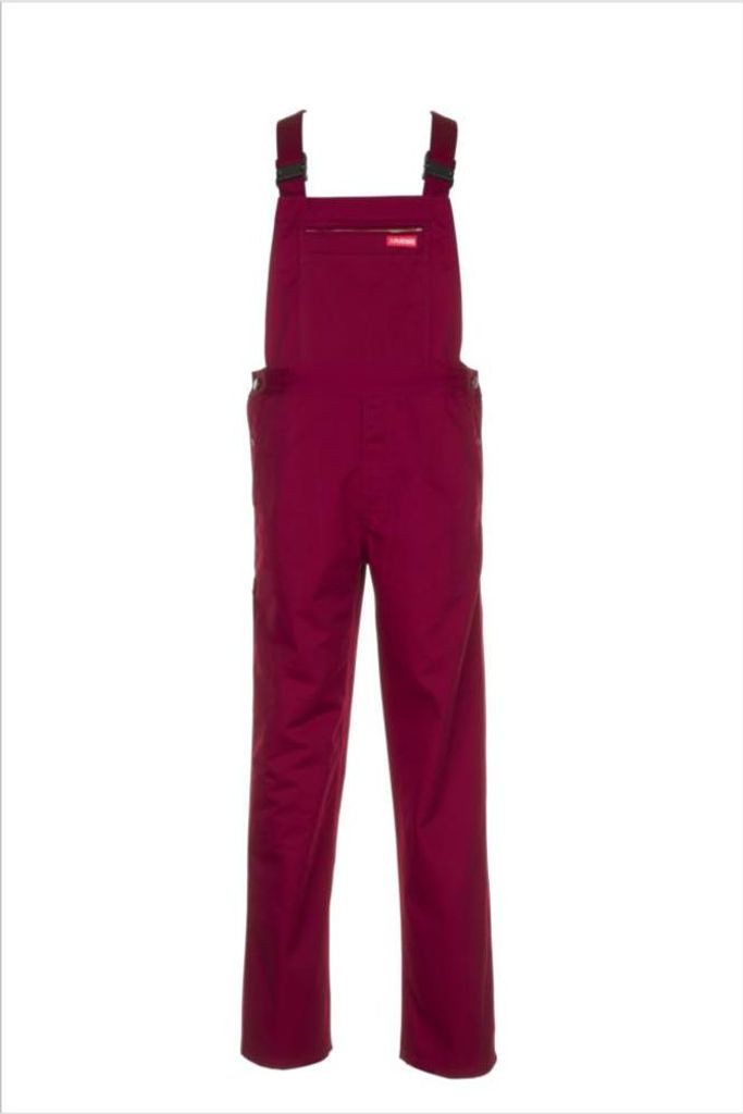 Planam Latzhose MG 260 Gr. 54 bordeaux Produktbild 