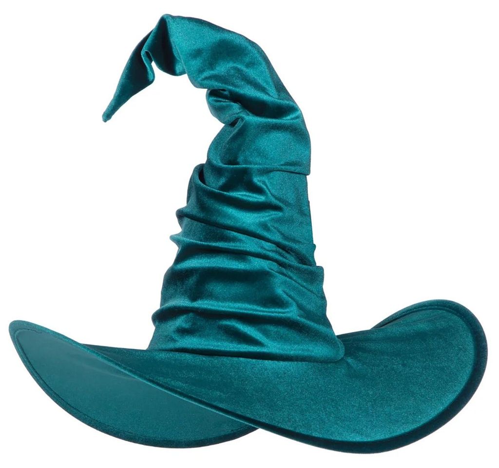 Hexenhut türkis - Karneval Faschingskostüm Damen Produktbild 