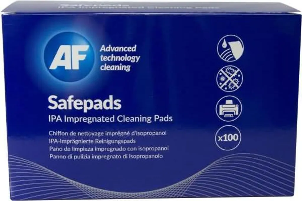 Soluzione Pulizia Safepads 100pz | Cura Dispositivi Delicati