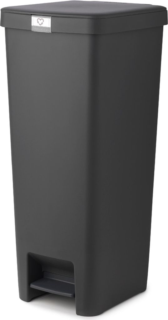 Brabantia Treteimer Stepup 40l dunkelgrau