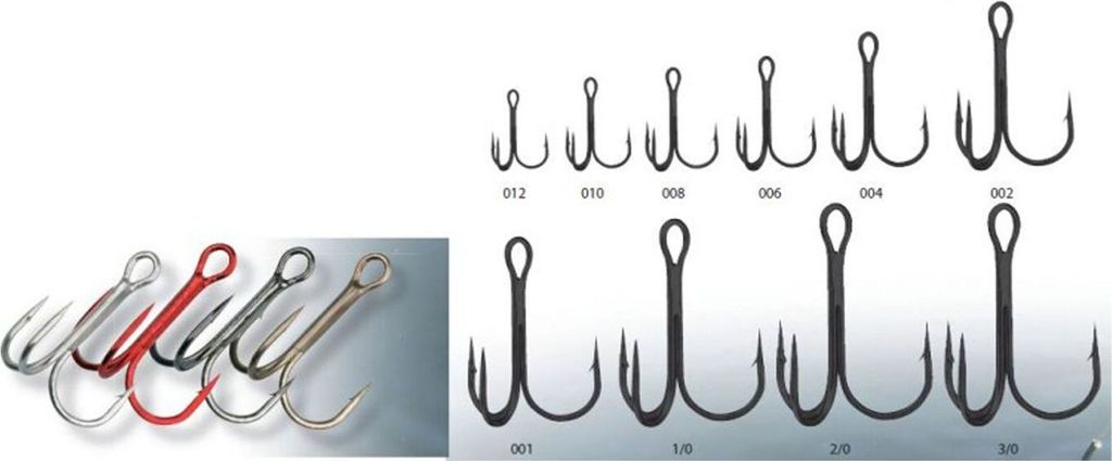 Gamakatsu lose Haken Treble 13NS Hakengröße 4