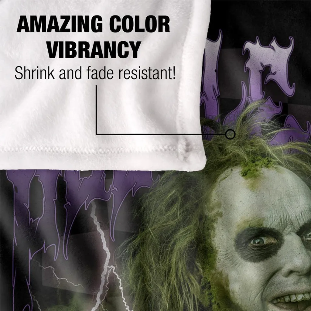 Couverture Douce Beetlejuice Say My Name TV19107 Design Multicolore - 4