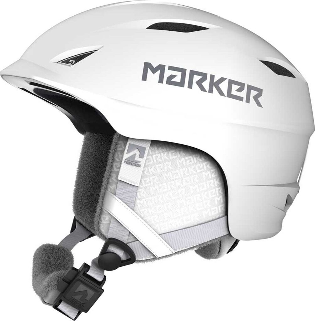 Marker Companion + Frauenhelm Weiß S Weiß S