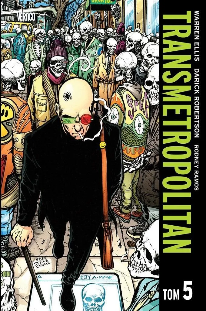 Transmetropolitan Vol.5 Comic Polonais Édition Reliée Hardcover 384p