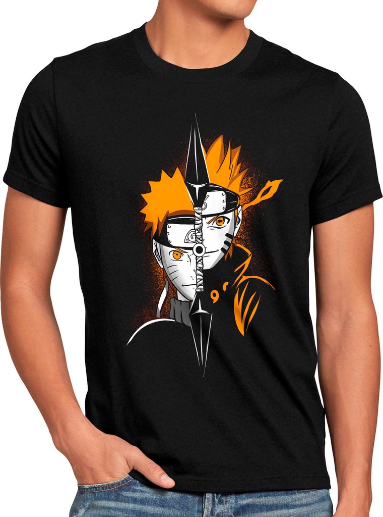 style3 Shinobi Sensei Herren T-Shirt ninja anime manga cosplay