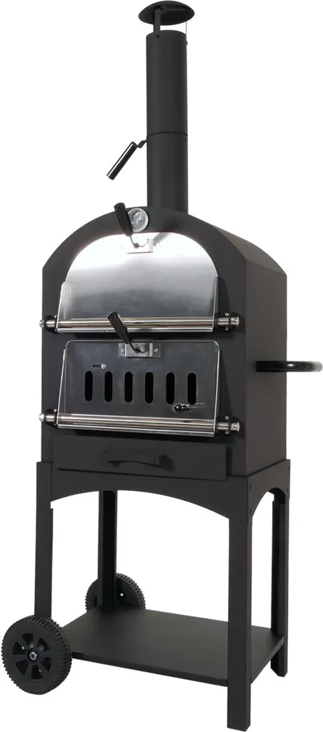Cuisine d'été complète : barbecue charbon, four à pizza et poêle à bois - 13