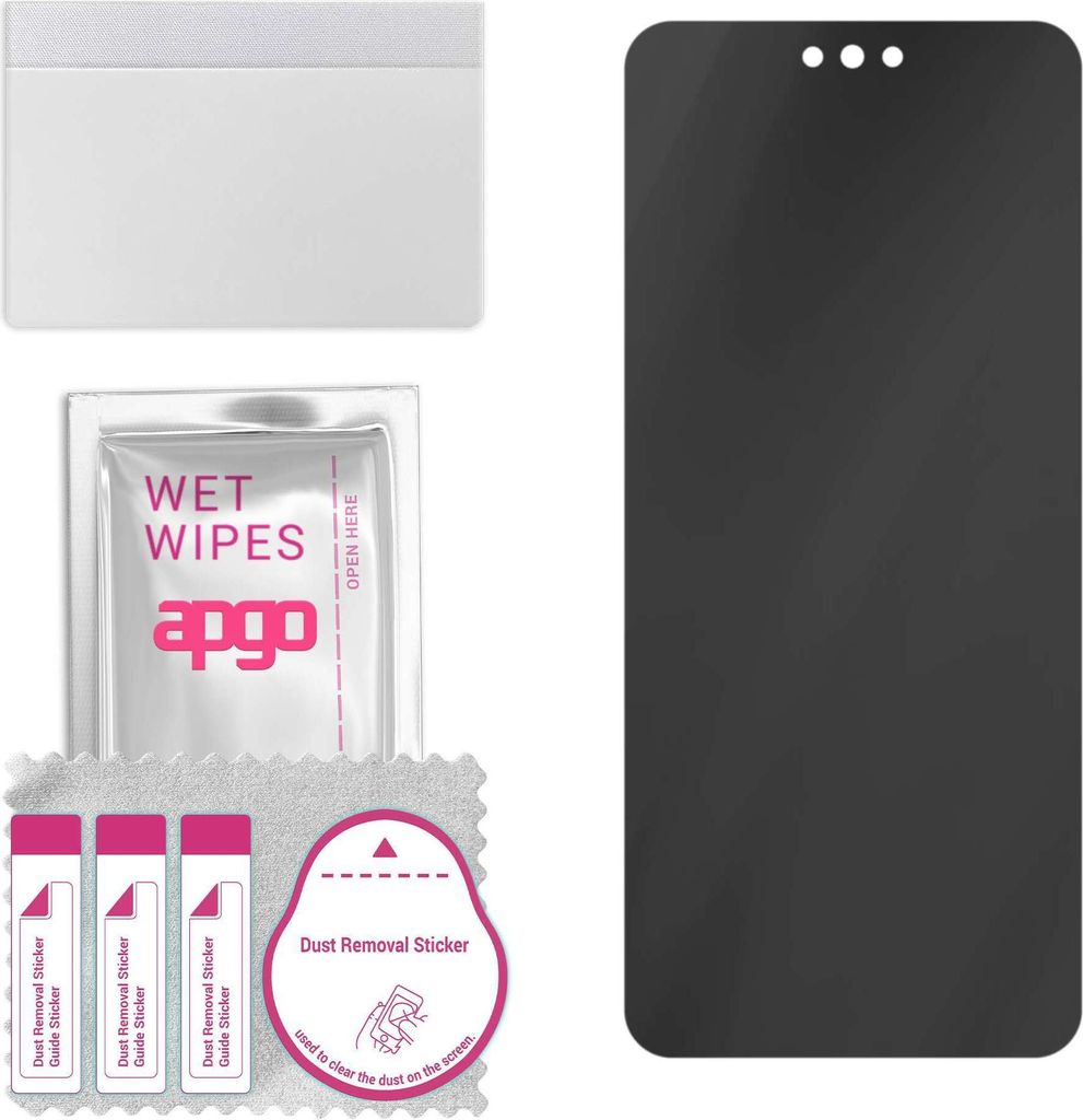 apgo Hybrid Privacy Schutzglas, Matt, kompatibel mit Hotwav H1, Anti-Spy, toller Ersatz für Hartglas, kratzfester Displayschutzglas, Displayschutz...
