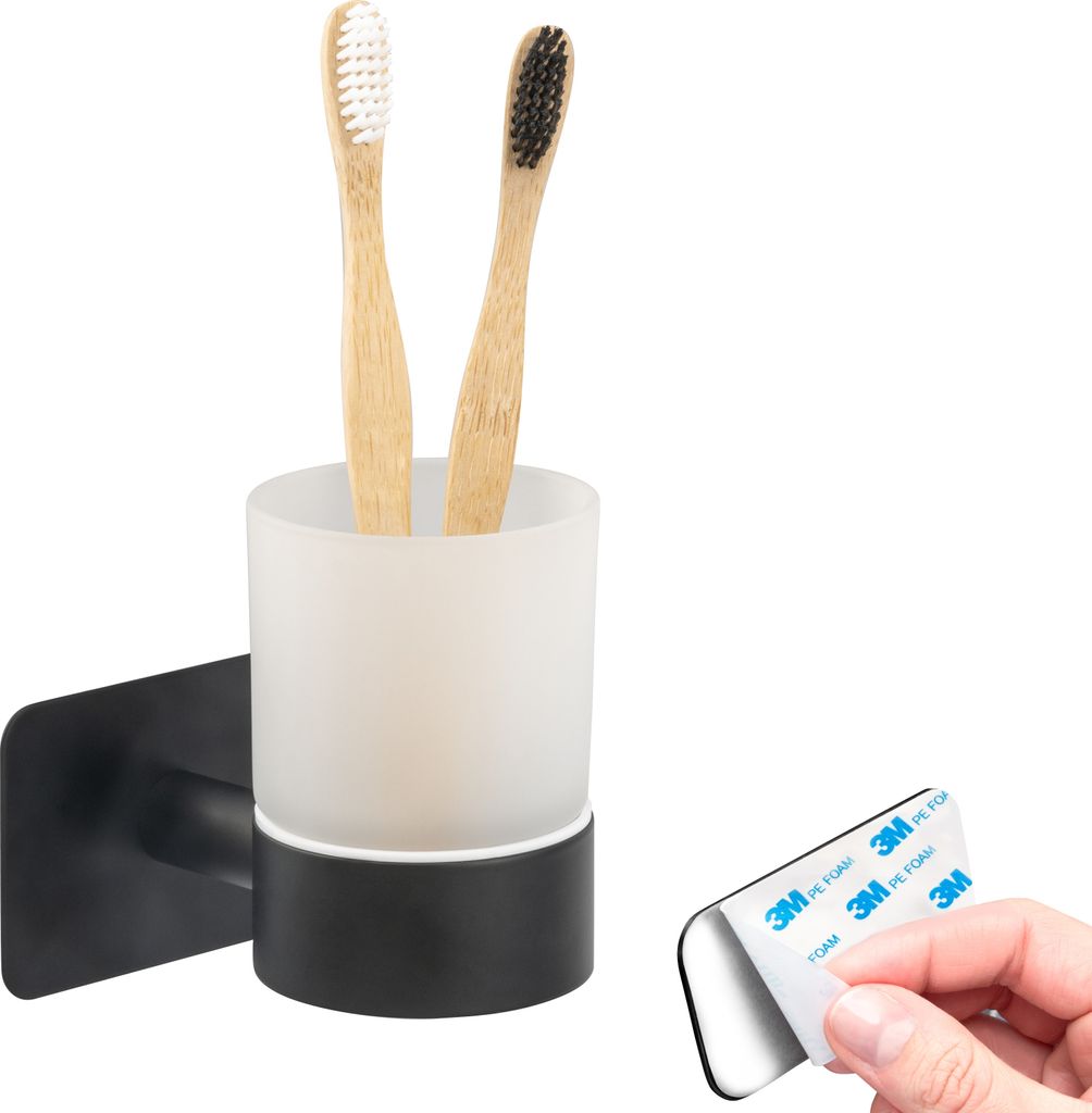bremermann serie bagno PIAZZA BLACK TAPE - Bicchiere per Immagine del prodotto 
