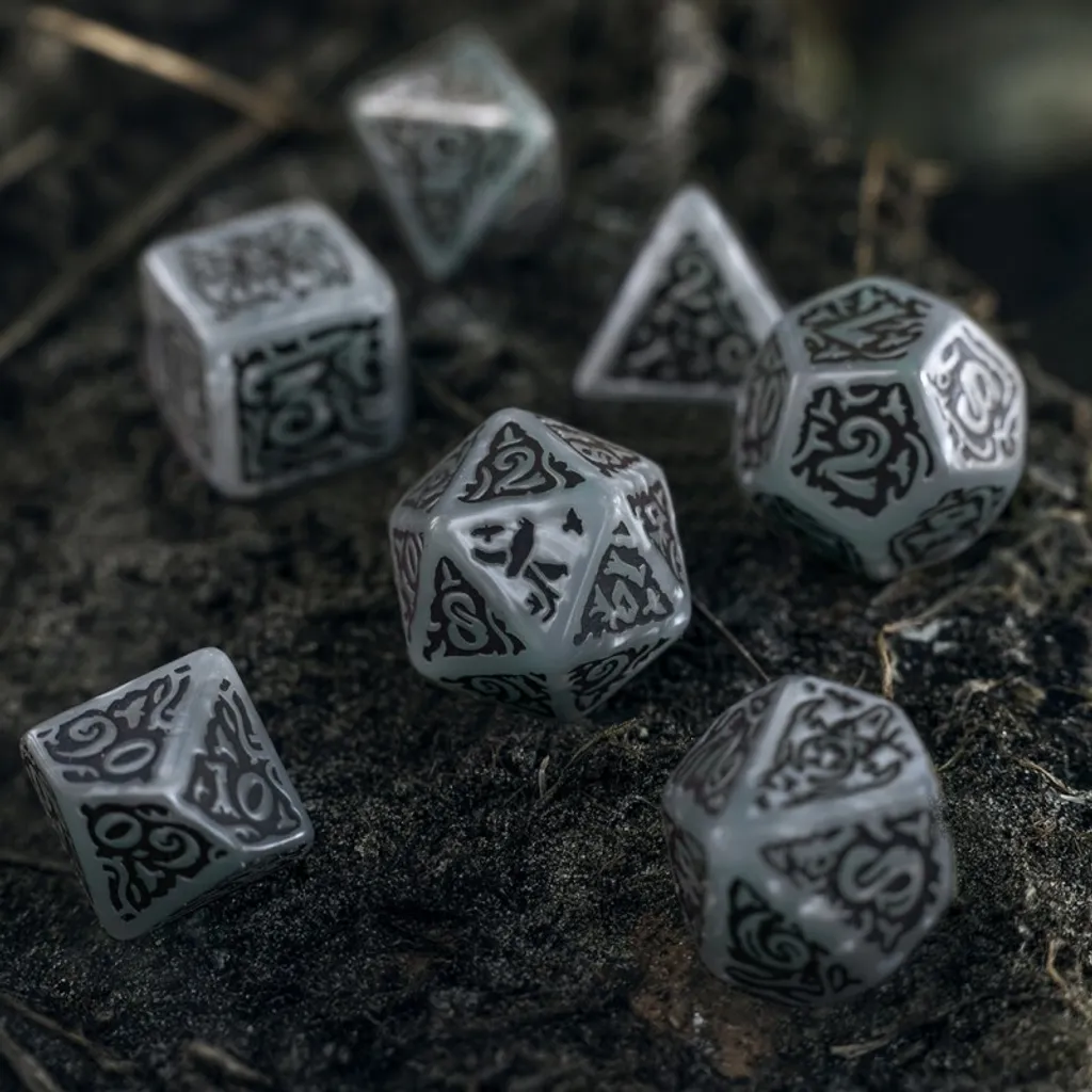 Dés pour jeu de rôle Witcher Lesha : Kit idéal pour MJ et joueurs