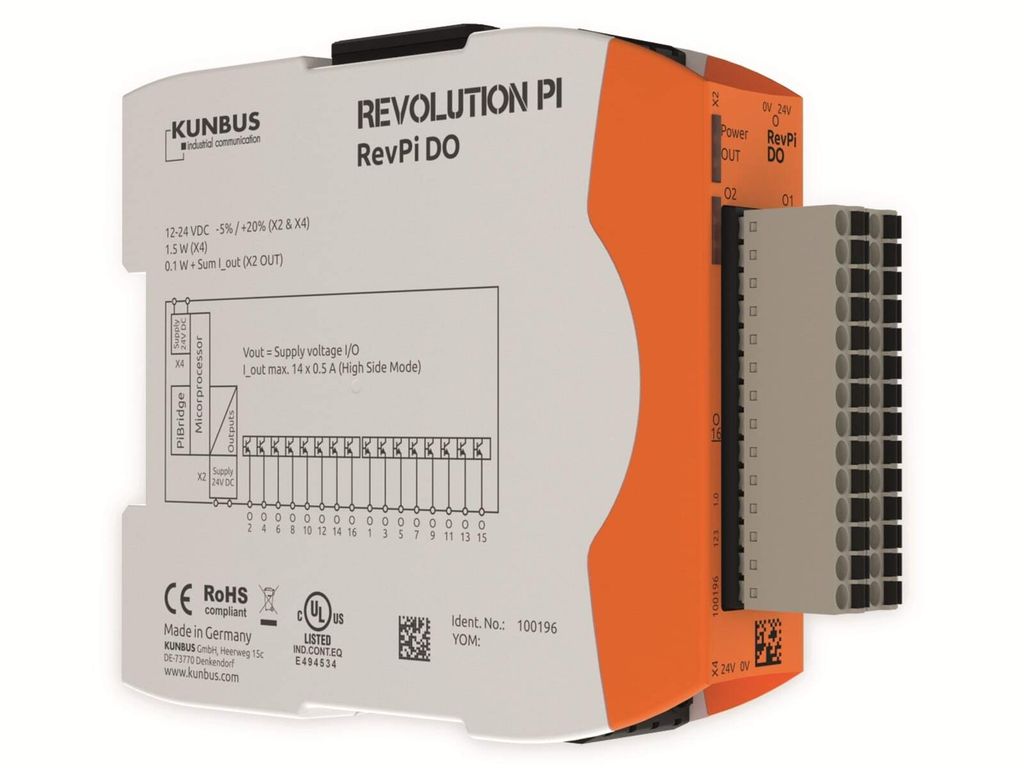 KUNBUS Revolution PI Signalmodul RevPi DO PR100196