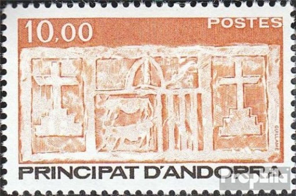 Briefmarken Andorra - Französische Post 1985 Mi 358 (kompl.Ausg.) postfrisch Wappen