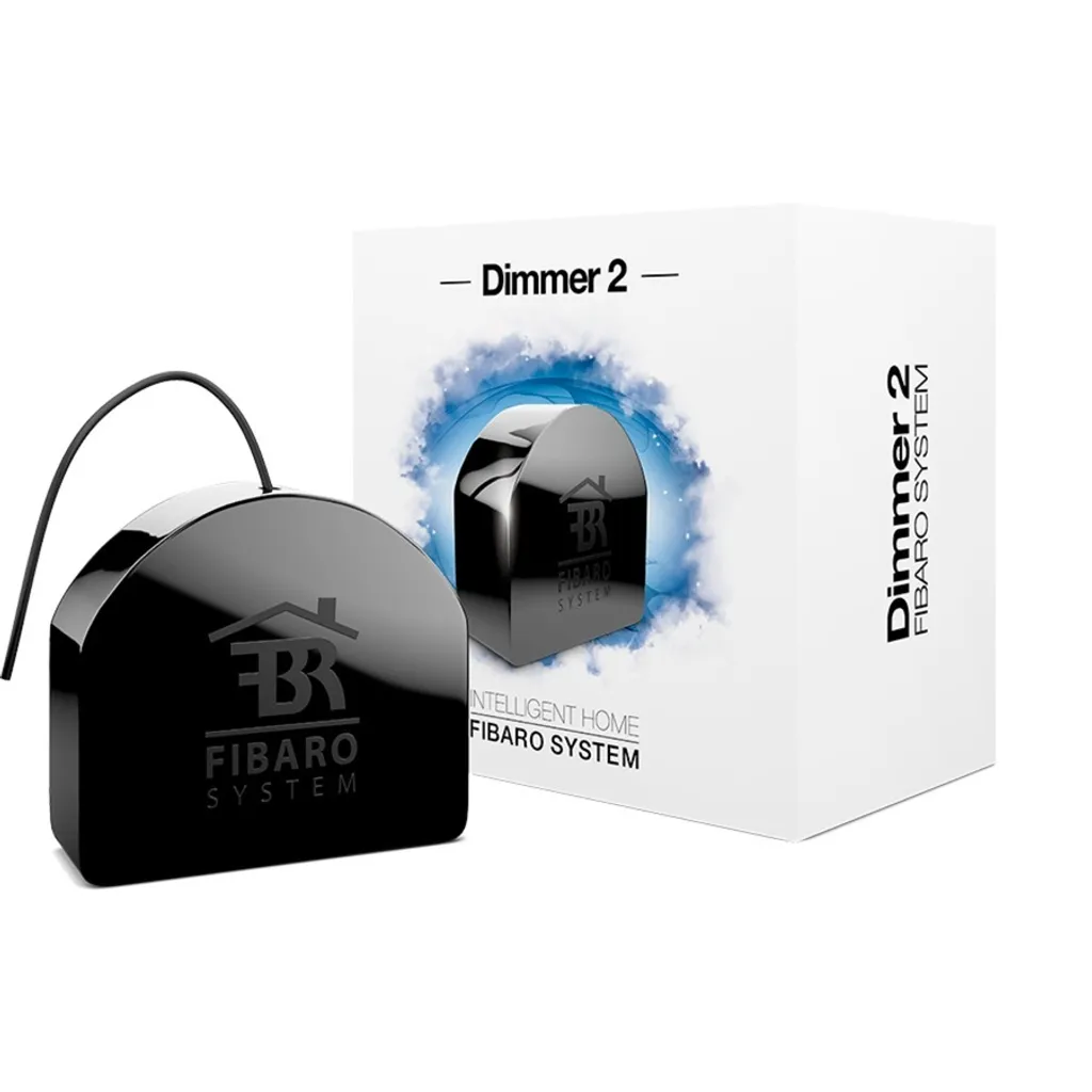 Variateur de Lumière Connecté FGD-212 FIBARO pour Domotique Z-Wave