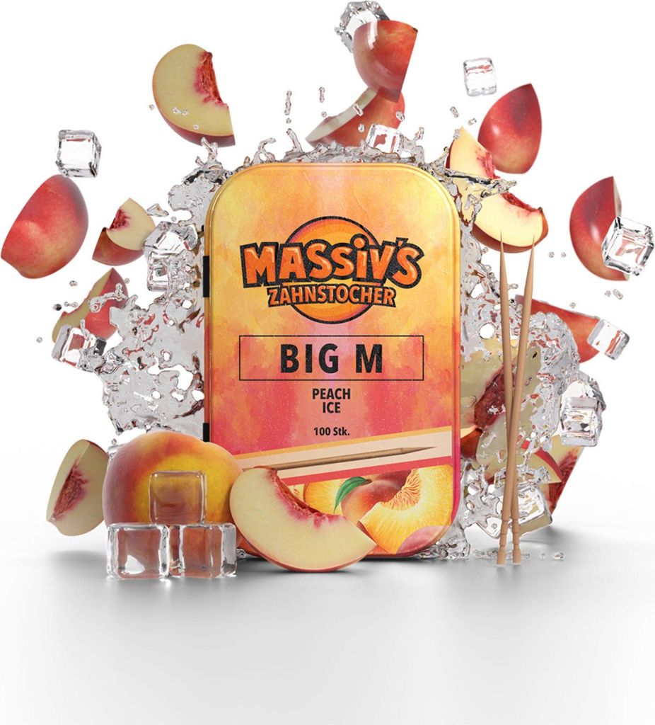 Cure-dents miracle Massiv's Big M Pack 100 pièces Image du produit 