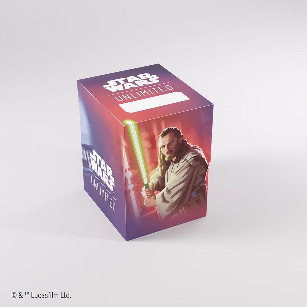 Kartenbox Gamegenic - Star Wars: Unlimited Soft Crate Qui-Gon Jinn