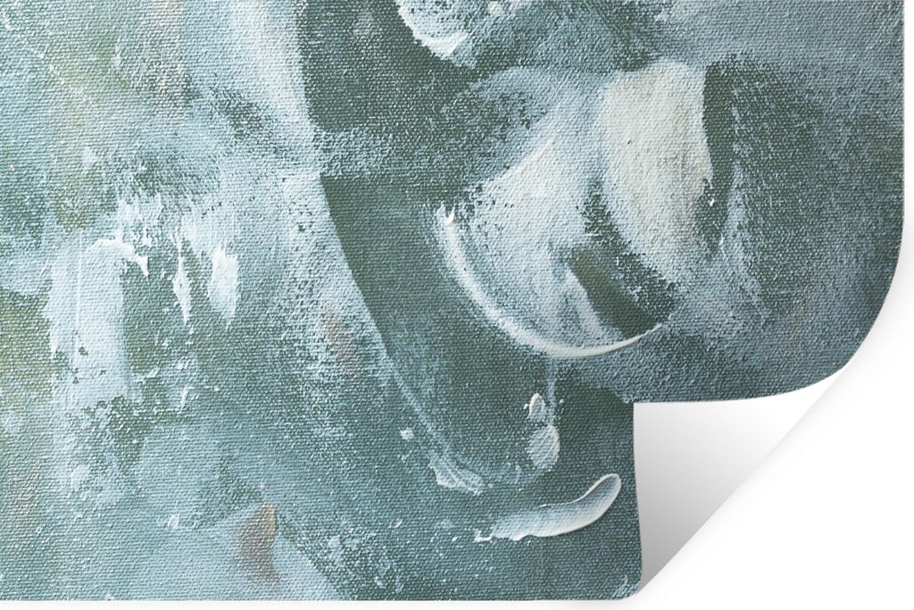 MuchoWow Wandtattoo Wandsticker Wandaufkleber Acrylfarbe - Strukturen - Abstrakt 90x60 cm Selbstklebend und Repositionierbar - Aufkleber