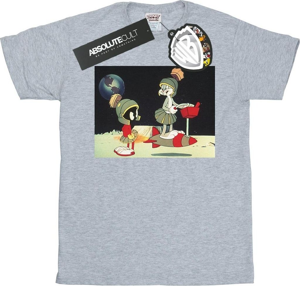 Looney Tunes - "Spaced" T-Shirt für Herren BI34732 (L) (Grau)