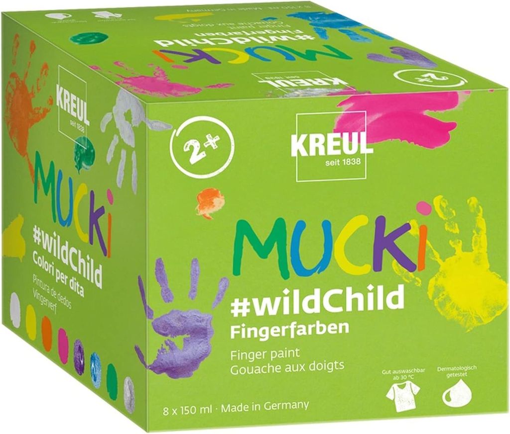 KREUL 2305 KREUL peinture au doigt "MUCKI", set Premium Image du produit 