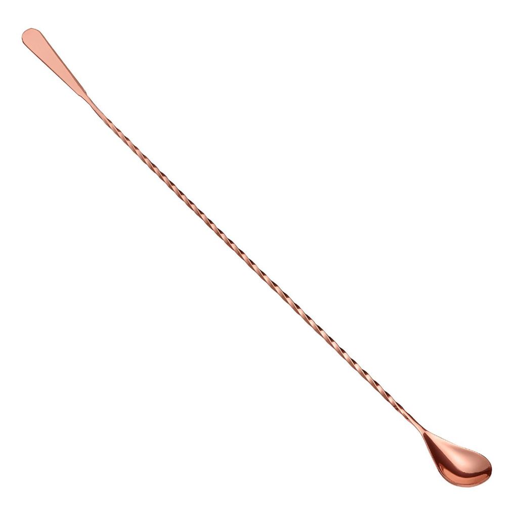 Barlöffel SPATULA mit Spatel Teardrop 45 cm