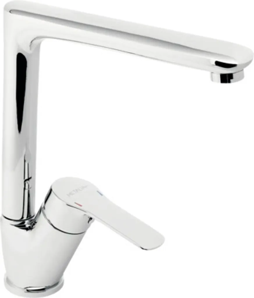 Mitigeur évier chrome Metalia 54 : confort et maniabilité au quotidien