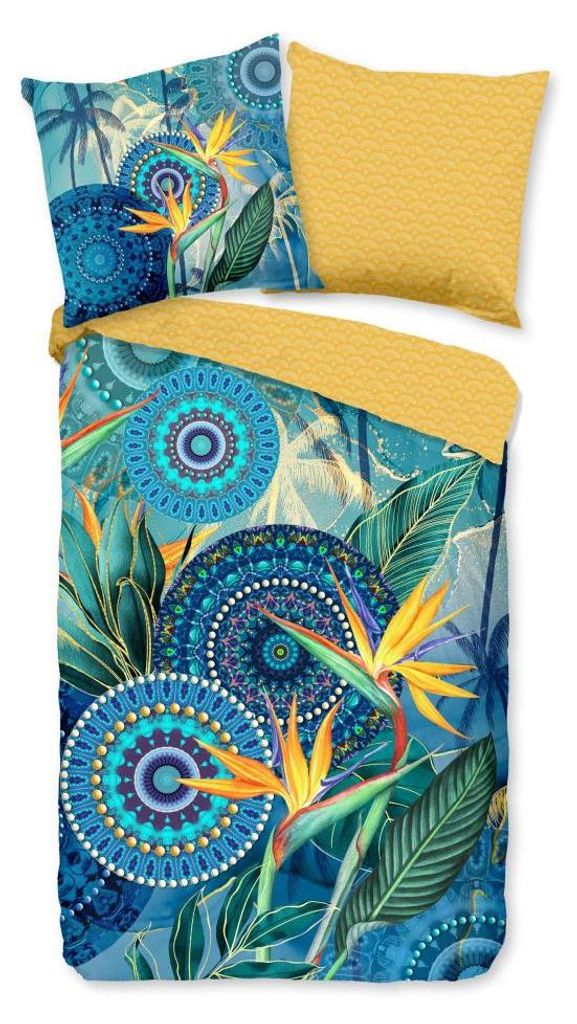 HIP Dekbedovertrek "Novia" - Multi - (135x200 cm) - 100% Productafbeelding 