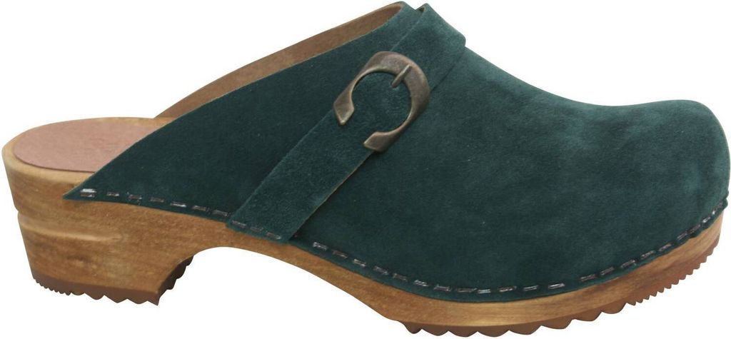 Sanita Wood Hedi Dark Green Größe EU 42 Normal