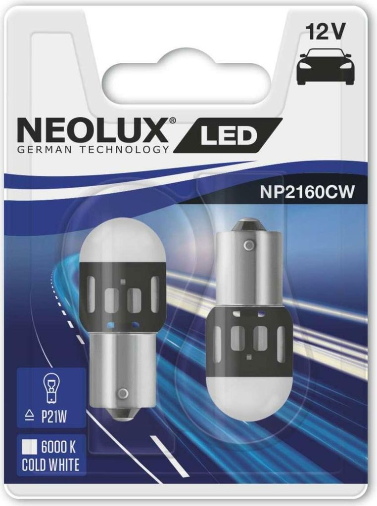 Neolux Led "P21W" 6000K, 12V, Ba15S Zdjęcie produktu 
