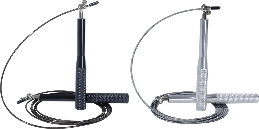 Corde à sauter Speed Pro avec câble ajustable noir haute performance