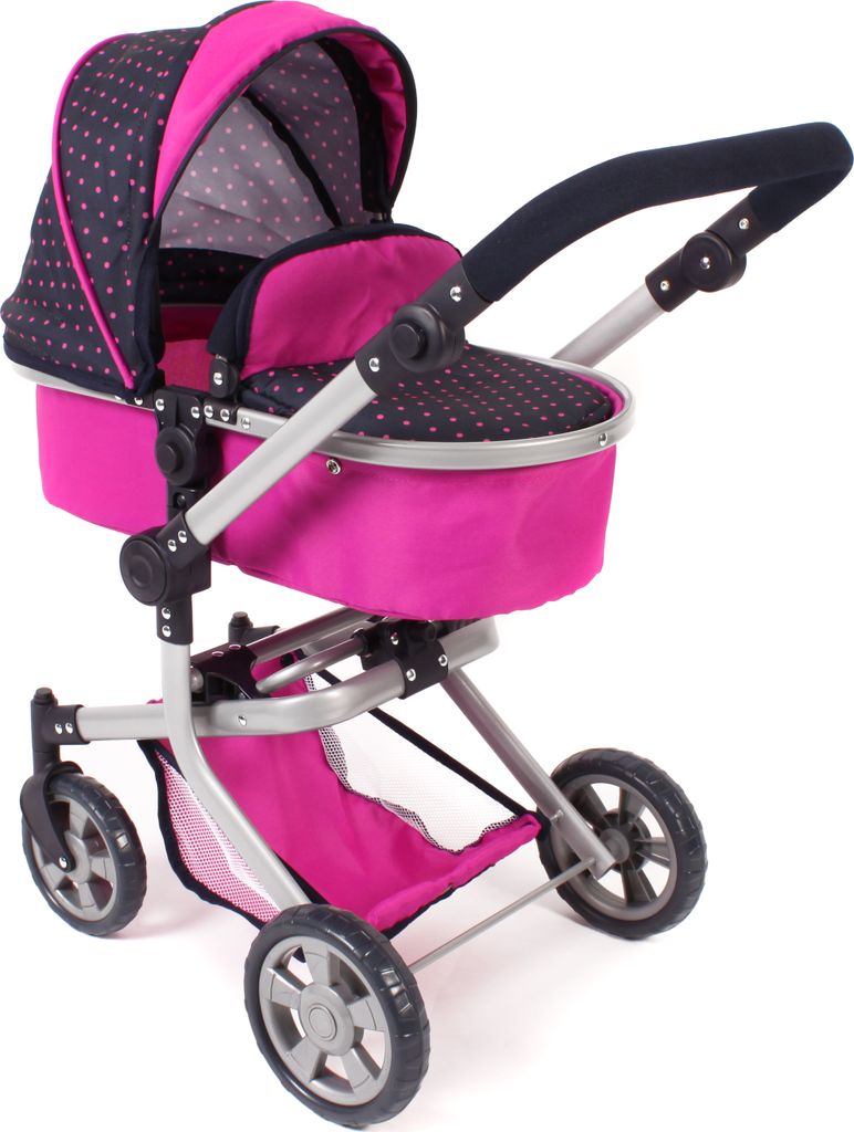 Kombi MIKA Dots Navy-Pink