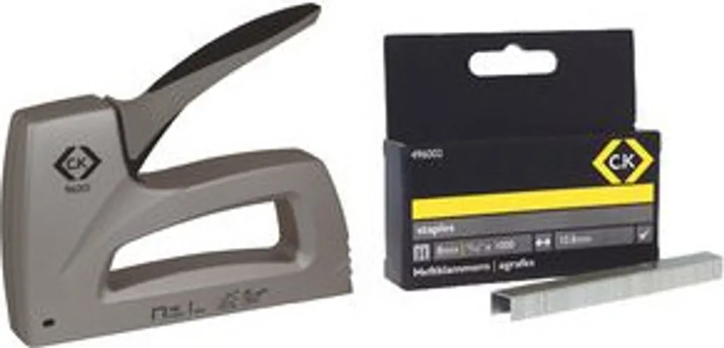 Agrafeuse ergonomique C.K 496001 en fonte - Pour agrafes 6-14 mm robuste