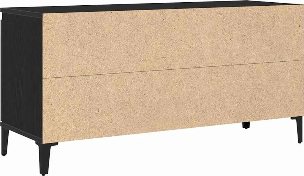 Mobile TV 102x35x50 Maison Exclusive - Rovere Nero Antimacchia - 8