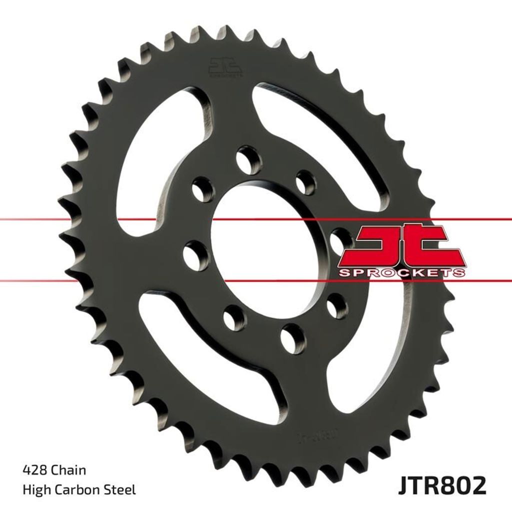 JTSPROCKETS Kettenrad JTR802.42 Hinten Kohlenstoffstahl