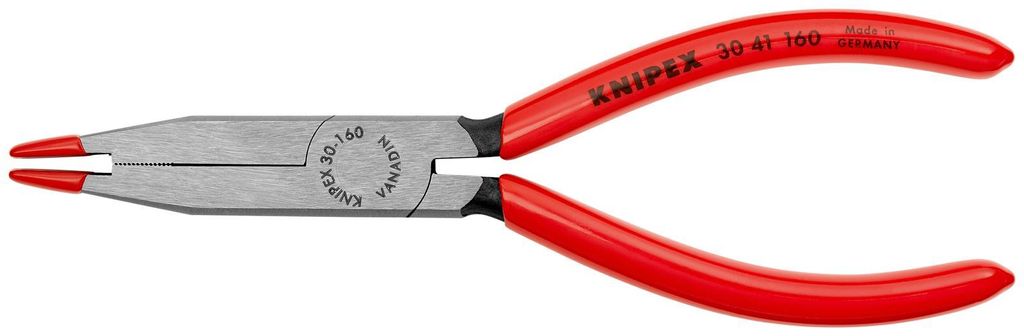 Halogenlampenzange L.160mm schwarz atram. Kopf pol. Griff m.KU.überzogen Knipex