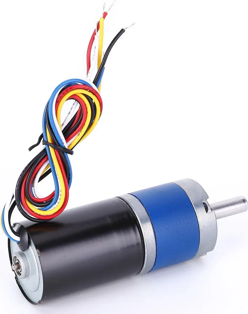 Moteur 24V 120 tr/min sans balais anti-bruit avec réducteur en métal