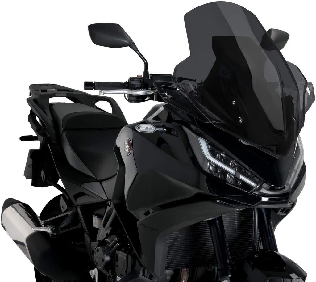 Puig 2125F Tourenscheibe – Stark Getönt, Schlagfestes Acryl, Besserer Windschutz Für Motorrad