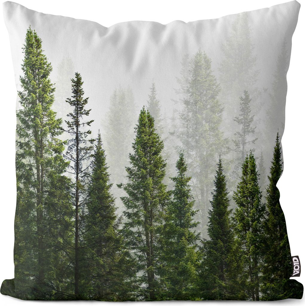 VOID Wald Landschaft Kissenbezug Kissenhülle Sofakissen Kissen Deko Outdoor-Kissen Dekokissen