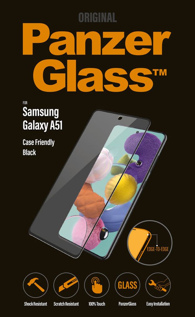 PanzerGlass Edge-to-Edge pro Galaxy A51 černý Obrázek produktu 